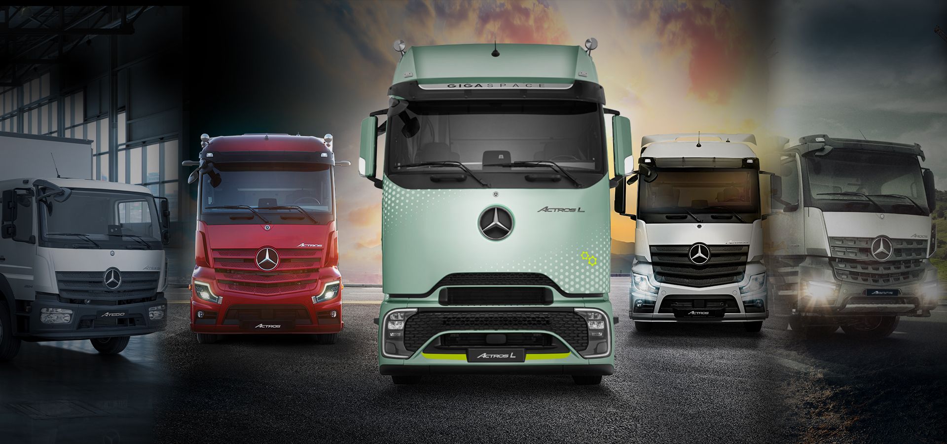 Mercedes Kamyonlar� �zel Servisi